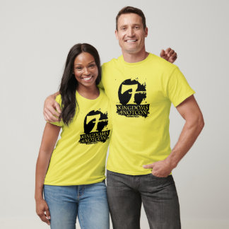 7 Kingdoms of NotCon Gold Basic T-Shirt