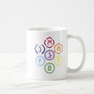 7 Main Chakras in a Circle Coffee Mug