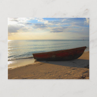 7 Mile Beach Sunset Postcard