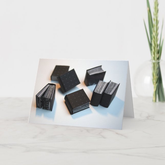 7 Miniature Artist's Books - Greeting Card (Front)