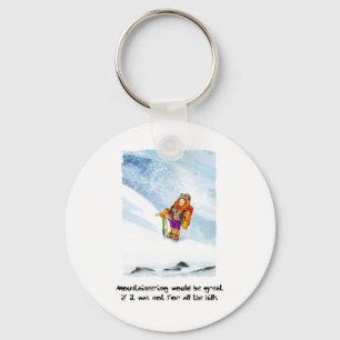 7. Mountain Key Ring