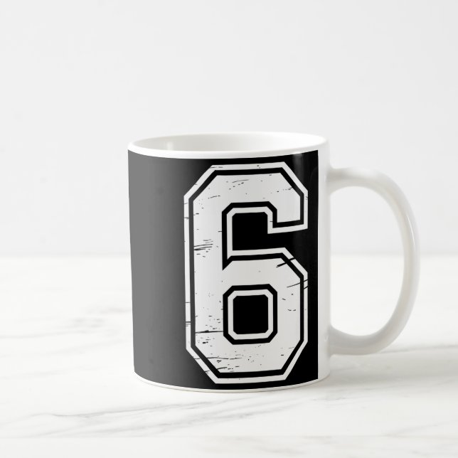 7 Number 67 Six Seven Meme  Coffee Mug (Right)