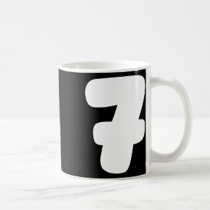 7 Number Six Seven 67 Gen Alpha Slang T Funny Meme Coffee Mug