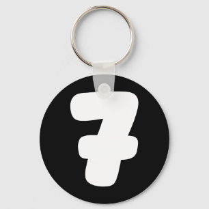 7 Number Six Seven 67 Gen Alpha Slang T Funny Meme Key Ring