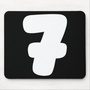 7 Number Six Seven 67 Gen Alpha Slang T Funny Meme Mouse Mat