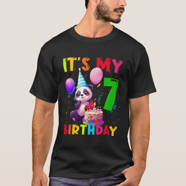 7 Panda 7Th Panda T-Shirt (Front)