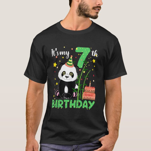 7 Panda 7Th Panda T-Shirt (Front)
