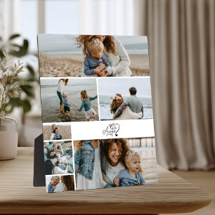 7 Personalised Best Aunt Photo Collage Plaque