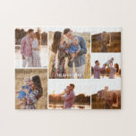 7-Photo Gallery Custom Caption Personalised Puzzle<br><div class="desc">Photo gifts make the best gifts! Easily personalised with your text and/or photo(s) for a custom look. Designed by Berry Berry Sweet. View more designs at www.berryberrysweet.com</div>