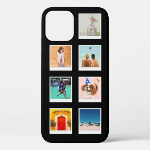 7 Photo Template Black iPhone 12 Case