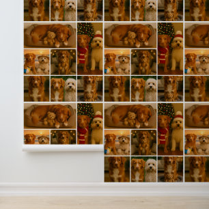 7 Photo Template Collage Personalised Wallpaper