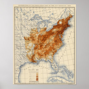 7 Population 1840 Poster