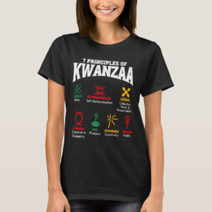 7 Principles Of Kwanzaa African American Pride Men T-Shirt