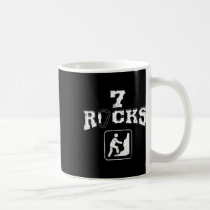 7 Rocks Mountain Climbing Seven Year Old Bday T Sh Coffee Mug
