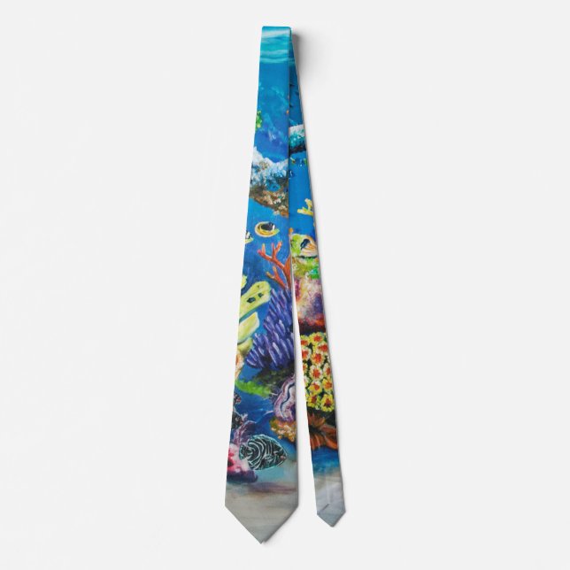 7 Seas Coral Reef Tie (Front)