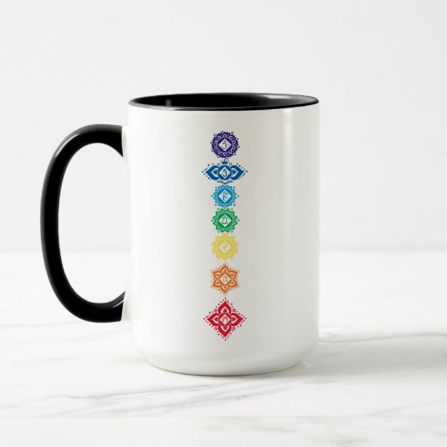 7 Seven Chakras Energy Mug (Left)