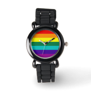 7 Stripes Rainbow Pride Watch