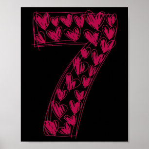7 Teacher Trendy 6 7 Viral Sketch Heart 67 Cute Ma Poster