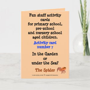 7 The Spider Card