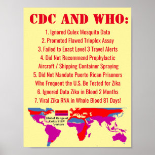 7 Ways CDC & WHO Failed Us by RoseWrites Poster