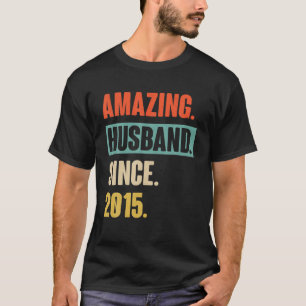 7 Wedding Aniversary Gift Him - Amazing Husband Si T-Shirt