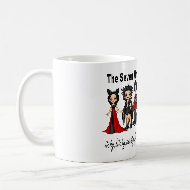 7 Witches of Menopause Coffee Mug (Left)