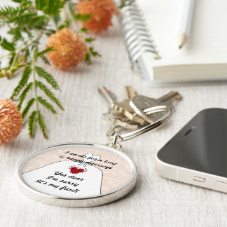 7 Words To A Long Marriage & Happy Marriage Key Ring