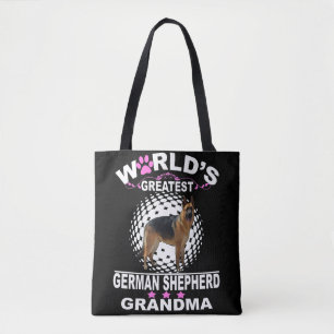 7 World's Greatest German Shepherd Grandma Tote Bag