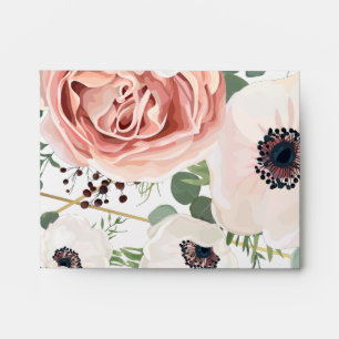 7¼Wx5¼h Envelope Geometrical Garden Rose Amenone