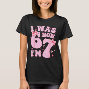 7 Year Old Birthday Girl Shirt - I Was 6 Now I'm 7