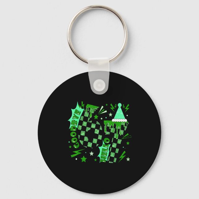 7 Year Old Birthday Goodbye 6 Hello 7 67 Meme Six  Key Ring (Front)