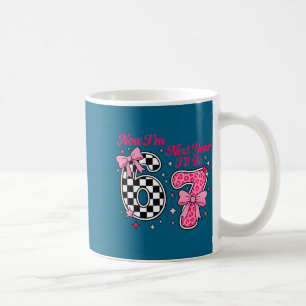 7 Year old birthday i 6 now i'm 7, 67 funny kids g Coffee Mug