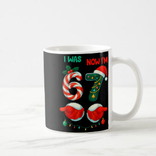 7 Year Old Birthday Shirt Was 6 Now Im 7 67 Funny Coffee Mug