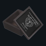 7 years of love black onyx personalised thank you gift box<br><div class="desc">Simple outline heart stone effect line art graphic black onyx 7th Wedding Anniversary gift box. Customise with your own choice of name and relationship. Currently reads to my wonderful wife Thank you for 7 years of love. Ideal for an 7th anniversary black onyx gemstone jewellery gift. 7 years of marriage...</div>