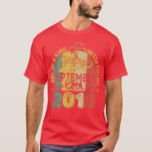 7 Years Old Gift 7th Birthday Awesome Since Septem T-Shirt