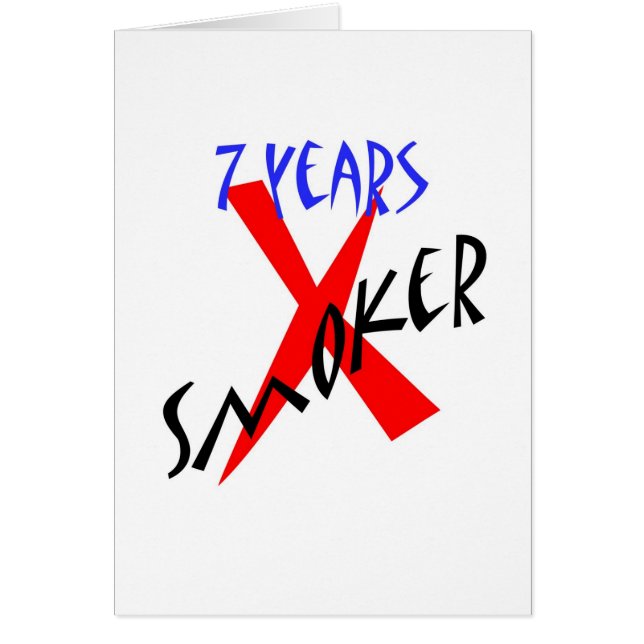7 Years Red X-smoker (Front)