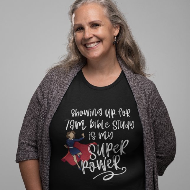 7am SISTER SUPER POWER (Light Skin) Black Short  T-Shirt (Creator Uploaded)