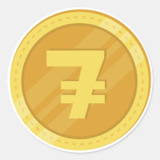 7coin Stickers (round)