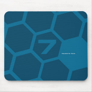 7Summits Blue Hive Mouse Mat