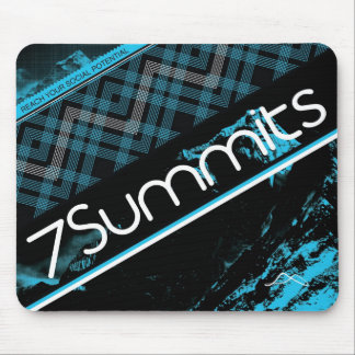 7Summits Blue Plaid Mouse Mat