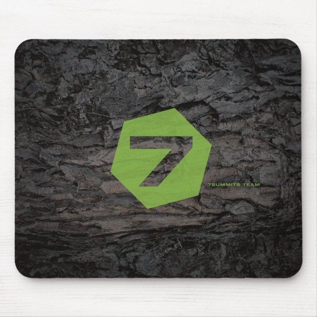 7Summits Green Bark Mouse Mat (Front)