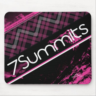 7Summits Magenta Plaid Mouse Mat