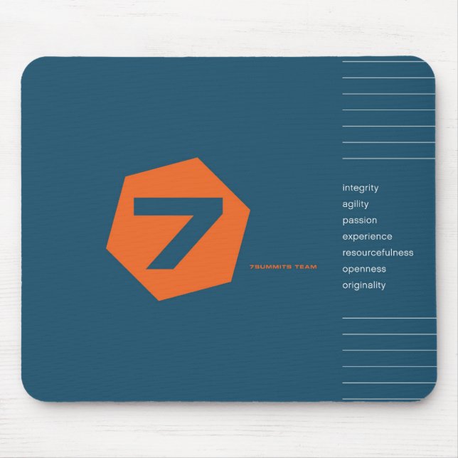7Summits Values Mouse Mat (Front)