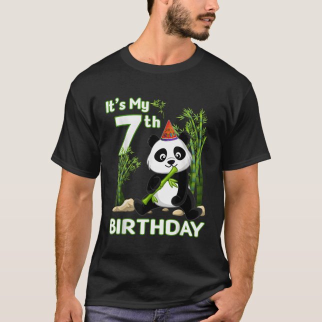 7Th 7 Py Animal Panda T-Shirt (Front)