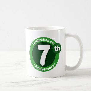 7th Anniversary Coffee Mug