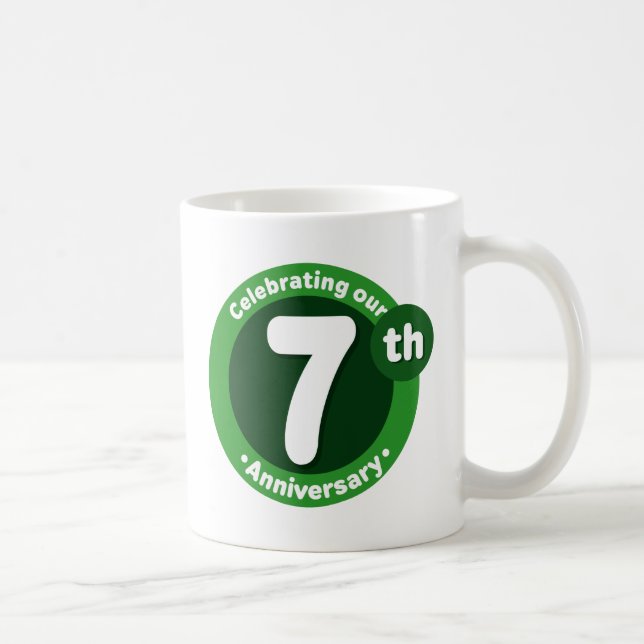 7th Anniversary Coffee Mug (Right)