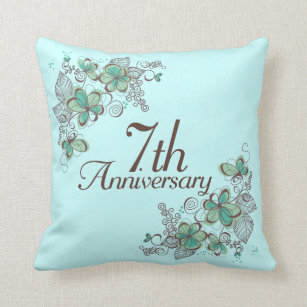  7th  Wedding  Anniversary  Gifts  Zazzle co uk 