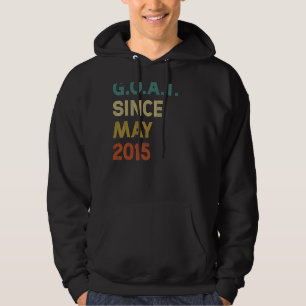 7th Birthday 7 Years Old Goat Since May 2015 Hoodie