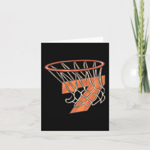 7th Birthday Basketball 7 Year Old Kid for Birthda Card