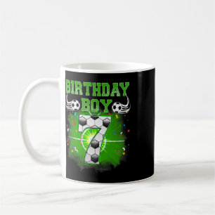 7th Birthday Boy Gifts Birthday Boy Soccer Fan 7 Y Coffee Mug